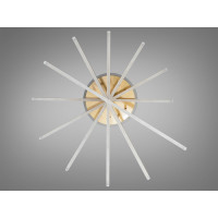 Стельова світлодіодна люстра з димером 140W Diasha 7010GLED3colordimmer