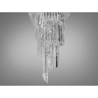 Люстра в зал хром  Diasha 82205/600xH1800HR