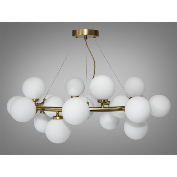 Люстра в стилі Loft - "Бульбашки" на 20 ламп Diasha LQ7063/20BR Люстра в стилі Loft - "Бульбашки" на 20 ламп Diasha LQ7063/20BR