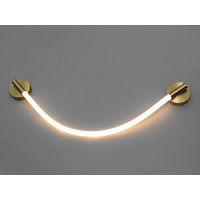 Сучасний світлодіодний настінний світильник Шланг, 10W, бронза Diasha SY9600-GAB