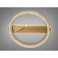 Стельова LED люстра Diasha золото 112W пульт Diasha MX6027/600S-gold