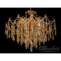 Люстра с хрусталем Diasha A08-600G-SP  