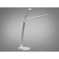 Світлодіодна настільна нічна лампа, 14 Вт, колір: хром сатин Diasha 5508SL