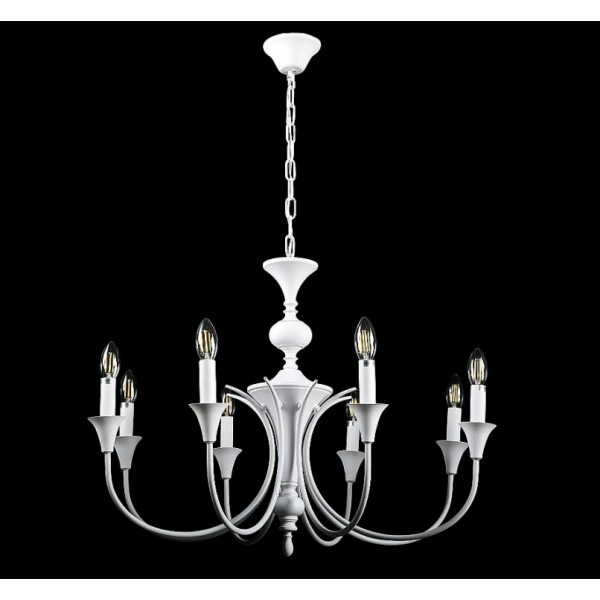 Люстра свеча LK905/8 (SWT) Splendid-Ray
230140 Люстра свеча LK905/8 (SWT) Splendid-Ray
230140