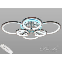 Лед люстра светодиодная в спальню 160W Diasha 8022/6LEDRBdimmer Лед люстра светодиодная в спальню 160W Diasha 8022/6LEDRBdimmer