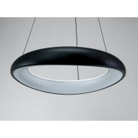 Світлодіодна люстра з підсвічуванням на пульті, 90 Вт, чорна Diasha 0470ABK