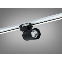 Поворотний трековий LED світильник 30 Вт чорний Diasha PPF-KJJ-10W-BK