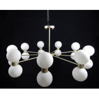 Люстра в зал молекула Linisoln 5064/18 Люстра в зал молекула Linisoln 5064/18