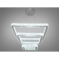 Люстра подвесная хрустальная 120W Diasha 7220-3D/650+450+250