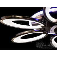 Cветодиодная люстра в спальню с пультом Diasha 1673/6BHR LED 3color dimmer 