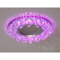 Точечные светильники с подсветкой Diasha 8108WH+PK