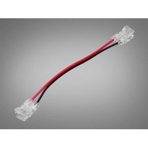 Конектор для SMD та COB стрічки 8mm Diasha PCON2pin/2pin-8mm-clear