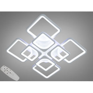 LED люстра с пультом 150W Diasha 8060/4+4WHLED3colordimmer