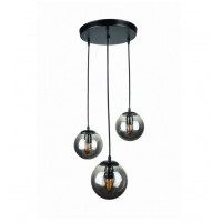 Люстра в стиле лофт Levistella 756PR150F-3 BK+BK (300) Люстра в стиле лофт Levistella 756PR150F-3 BK+BK (300)