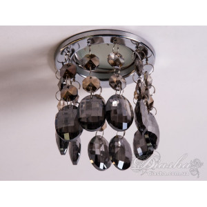 Точковий світильник із кришталевими підвісками Diasha 6042BCH-SM