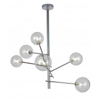 Люстра молекула светодиодная в стиле лофт Levistella 761LLP01-6 CR+CL