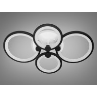 Люстры светодиодные Diasha 8022/4BK LED 3color dimmer  