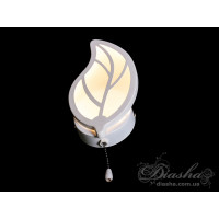Светодиодное бра с выключателем 15W Diasha 8028/1WH