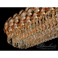 Люстра с хрусталем Diasha QS6608/800x350G