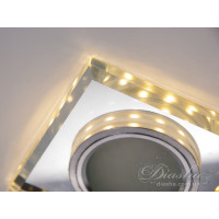 Світильник з вбудованим світлодіодним підсвічуванням Diasha 6017WH