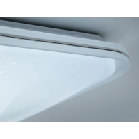 LED люстра Diasha Smart хром 85Вт без пульта Diasha 6639/500WH