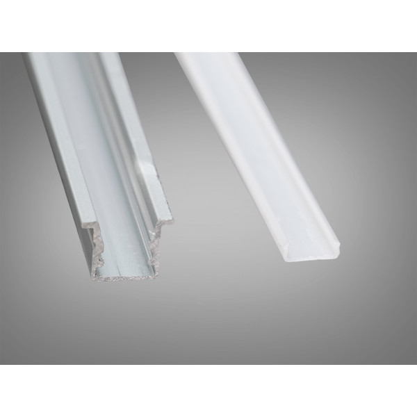 Профіль для LED стрічки, врізний Diasha PL-1010A-2M