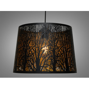 Світильник-підвіс в стилі Лофт "Ліс" Diasha 8392-1BK