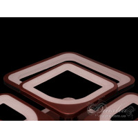 Люстра потолочная светодиодная с пультом Diasha 8060/4+4CF LED 3color dimmer 