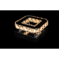 Потолочный led светильник люстра с хрусталем Linisoln S002