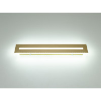 Сучасний настінний світлодіодний світильник планка, 40W, золото Diasha 7313-40GD