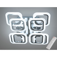 Светодиодная люстра с пультом Diasha HAS8060/4+4HR LED 3color dimmer 