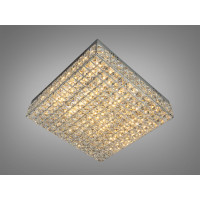 Люстра стельова Diasha кришталева LED хром 82W Diasha 7733/500x500CH