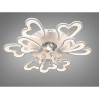 Стельова LED люстра Diasha золото з пультом 185Вт Diasha 8154/6+3WHdimmer