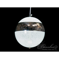 Вражаючий світлодіодний підвіс в стилі лофт, потужністю 16Вт, колір-хром Diasha 686/1CR