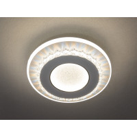 Сучасний універсальний світлодіодний круглий світильник, 28 Вт, білий Diasha 4675WH