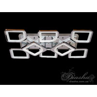Люстра потолочная светодиодная с пультом Diasha S8060/6+2HR LED 3color dimmer 