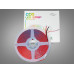 COB LED стрічка 12В, 320 діодів на метр, 8мм, червоний Diasha P12-COB-320-RED-20-8