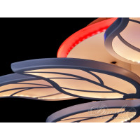 Люстры светодиодные Diasha 8028/4+4WH LED 3color dimmer 