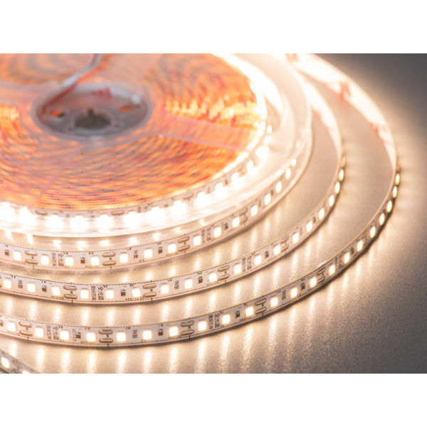 LED стрічка 12В, 120 діодів на метр, 8 мм, теплий Diasha P12C-2835-120-WW-20-8