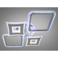 Светодиодная люстра потолочная с пультом управления 85W Diasha 2039/2+2HRLED3colordimmer