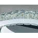 Стельова люстра LED Diasha хром 195W до 33 м² Diasha 8818/800+600+400