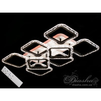 Люстра потолочная светодиодная LED с пультом Diasha QX2517/6+2S BK LED 3color dimmer Люстра потолочная светодиодная LED с пультом Diasha QX2517/6+2S BK LED 3color dimmer