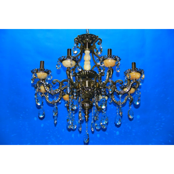 Люстра свеча LK004/8 (AB+WT2) Splendid-Ray
211778