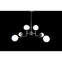 Люстра молекула в стиле лофт со стеклянным плафоном Linisoln 6038-8