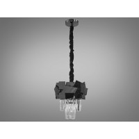 Люстра хрустальная в спальню 25см Diasha 82211/250BHR