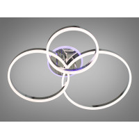 Светодиодная люстра в зал 120W Diasha 8174/345HRLED3colordimmer