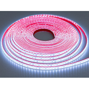 LED стрічка 24в, 120 шт/м, герметична, 8мм, холодний Diasha N24-2835-120-CW-68-8