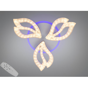 Стельова LED люстра біла 55 Вт пульт димер Diasha 25100/3WHLED3colordimmer