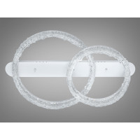 Стельова люстра Diasha біла 65W LED Diasha MX78203/400+300WH