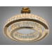 Кришталева люстра LED золото 105Вт пульт Diasha 575/600+420G Кришталева люстра LED золото 105Вт пульт Diasha 575/600+420G